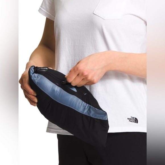 NWT The North Face 1996 Retro Nuptse Blue/Black Duck Down Puffer Jacket Coat- XS - Picture 10 of 16